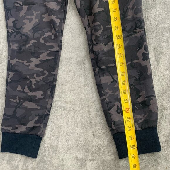 Nike Sweatpants Mens Large Tech Fleece Black Camo Joggers Track Workout 682852 - Picture 2 of 13